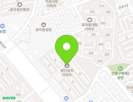 전북특별자치도 전주시 완산구 백제대로 86 (삼천동1가, 광진공작아파트) 지도