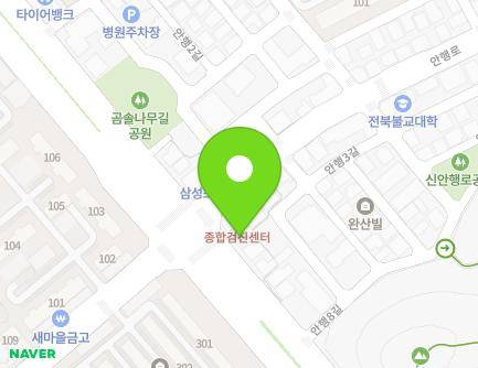 전북특별자치도 전주시 완산구 백제대로 52 (삼천동1가, 효자한의원) 지도