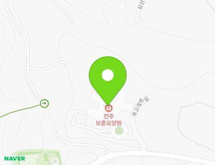 전북특별자치도 전주시 완산구 쑥고개옛길 65 (삼천동3가, 전주보훈요양원) 지도