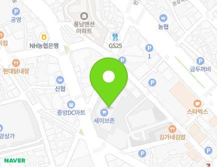 전북특별자치도 전주시 완산구 팔달로 262-6 (서노송동, 세이브존) 지도