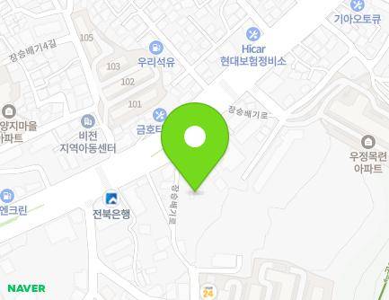 전북특별자치도 전주시 완산구 장승배기로 302-3 (서서학동, 에덴어린이집) 지도