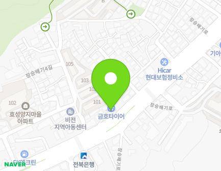전북특별자치도 전주시 완산구 장승배기로 301 (서서학동, 타이어프로) 지도