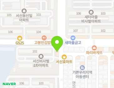 전북특별자치도 전주시 완산구 당산로 34-2 (서신동, 비사벌아파트) 지도