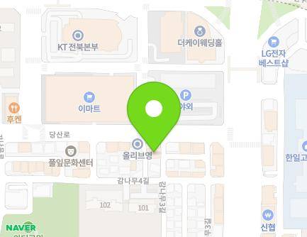 전북특별자치도 전주시 완산구 당산로 120 (서신동, 유사랑외과) 지도
