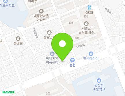 전북특별자치도 전주시 완산구 용머리로 197-6 (서완산동2가, 남전주의원) 지도