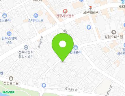 전북특별자치도 전주시 완산구 풍남문2길 121-35 (전동3가) 지도