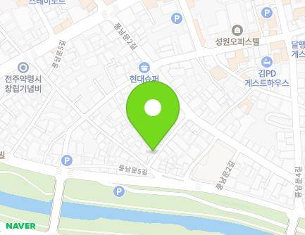 전북특별자치도 전주시 완산구 풍남문5길 4-3 (전동3가) 지도
