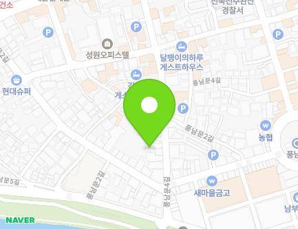 전북특별자치도 전주시 완산구 풍남문4길 11 (전동3가) 지도