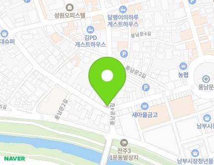 전북특별자치도 전주시 완산구 풍남문2길 72 (전동3가) 지도