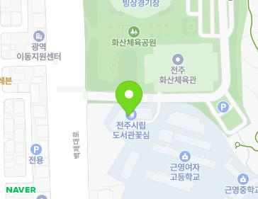 전북특별자치도 전주시 완산구 백제대로 306 (중화산동2가) 지도