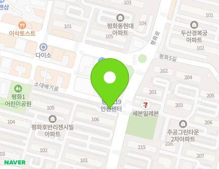 전북특별자치도 전주시 완산구 평화로 101 (평화동2가, 호반리젠시빌아파트) 지도