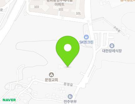 전북특별자치도 전주시 완산구 구이로 2041 (평화동3가, 올리브유치원) 지도