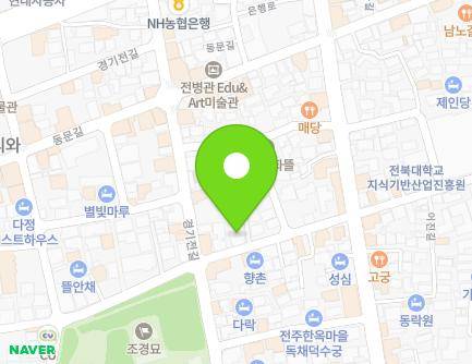 전북특별자치도 전주시 완산구 어진길 68 (풍남동1가, 한빛여울빌라) 지도