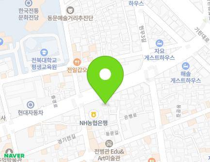 전북특별자치도 전주시 완산구 동문길 54-43 (풍남동1가) 지도