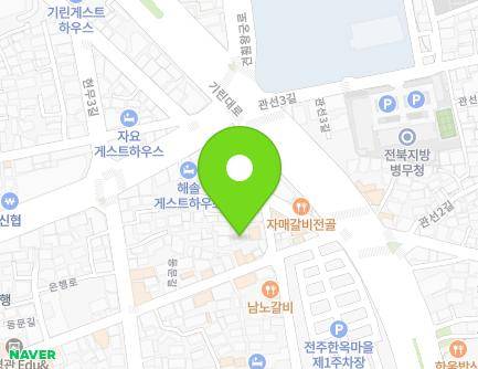 전북특별자치도 전주시 완산구 동문길 18-4 (풍남동2가) 지도