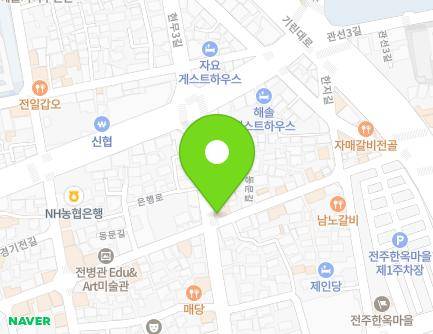 전북특별자치도 전주시 완산구 동문길 38 (풍남동2가) 지도