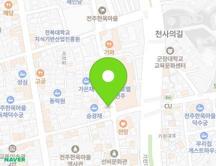전북특별자치도 전주시 완산구 한지길 84 (풍남동3가, 이택구사랑채3호) 지도