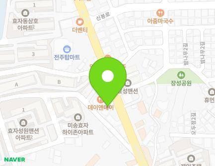 전북특별자치도 전주시 완산구 거마평로 181 (효자동1가) 지도