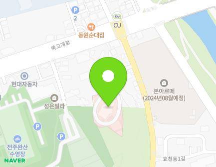 전북특별자치도 전주시 완산구 쑥고개로 398-16 (효자동2가, 전주우리들병원) 지도