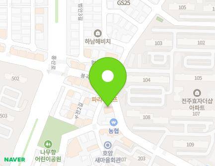 전북특별자치도 전주시 완산구 우전2길 72 (효자동2가, 새마을금고) 지도