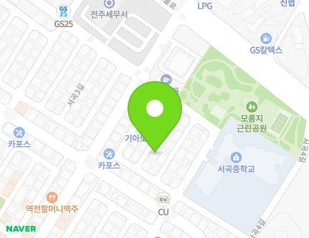 전북특별자치도 전주시 완산구 서곡6길 8-7 (효자동3가, 예향Ⅰ) 지도