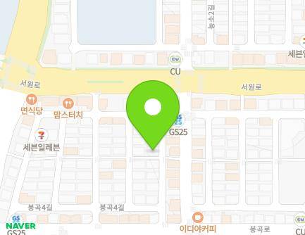 전북특별자치도 전주시 완산구 봉곡2길 3-6 (효자동3가, 호제빌) 지도