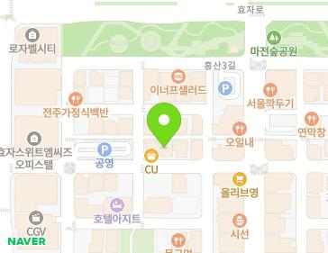 전북특별자치도 전주시 완산구 홍산북로 55 (효자동3가) 지도