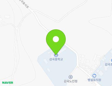 전북특별자치도 정읍시 감곡면 감곡동서로 330-2 (감곡중학교) 지도