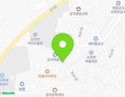 전북특별자치도 정읍시 감곡면 원삼1길 34 (정읍시감곡면대) 지도