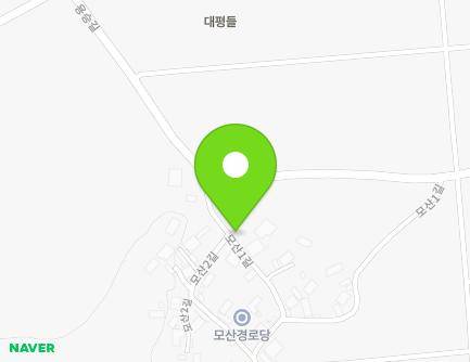 전북특별자치도 정읍시 감곡면 모산1길 7 (모산노인정) 지도