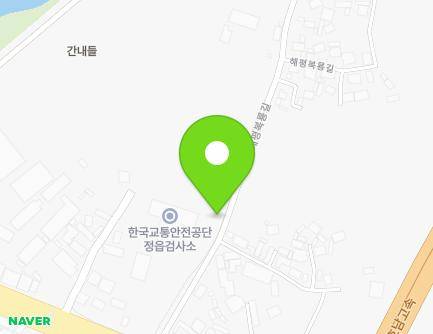 전북특별자치도 정읍시 해평복룡길 15 (공평동) 지도