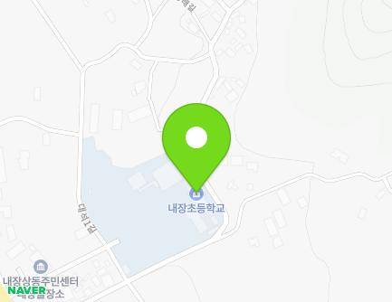 전북특별자치도 정읍시 대석1길 13-4 (금붕동, 내장초등학교) 지도
