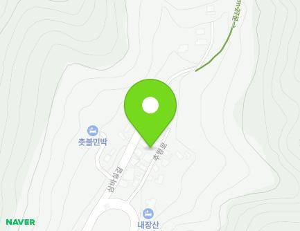 전북특별자치도 정읍시 추령로 2180-19 (내장동, 산길민박) 지도