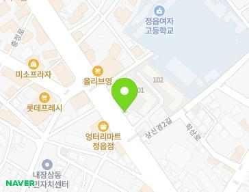 전북특별자치도 정읍시 충정로 52 (상동, (주)수림) 지도