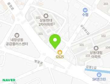 전북특별자치도 정읍시 충정로 16 (상동, 내장산빌딩) 지도