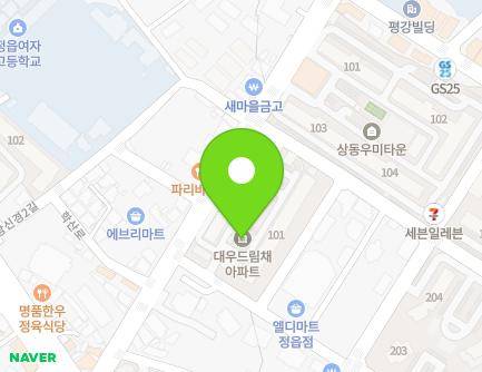 전북특별자치도 정읍시 학산로 103-4 (상동, 대우드림채아파트) 지도