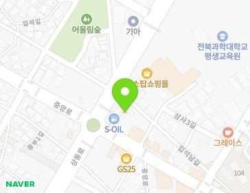 전북특별자치도 정읍시 중앙로 245 (상동, 상동주유소) 지도