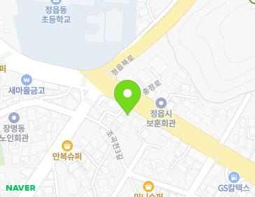 전북특별자치도 정읍시 충정로 161 (상동) 지도