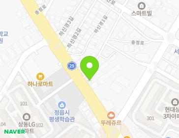 전북특별자치도 정읍시 충정로 92-1 (상동) 지도