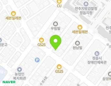 전북특별자치도 정읍시 수성5로 29 (수성동, 대명빌) 지도