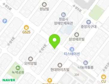 전북특별자치도 정읍시 수성5로 44 (수성동, 나가네족발) 지도