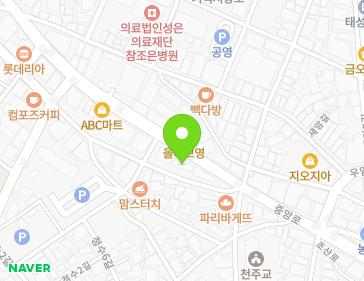 전북특별자치도 정읍시 중앙로 132 (수성동, 보석사랑) 지도