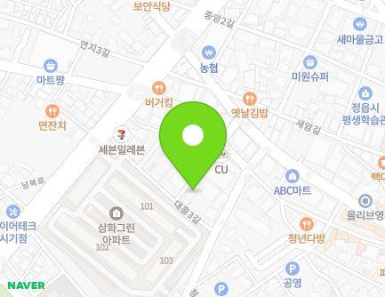 전북특별자치도 정읍시 조곡천1길 60-5 (시기동, 돈토사랑) 지도