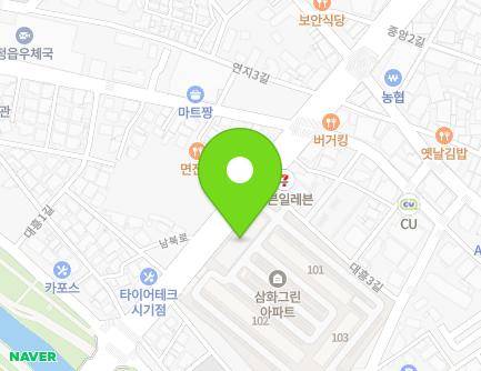 전북특별자치도 정읍시 남북로 14 (시기동, 삼화그린아파트상가) 지도
