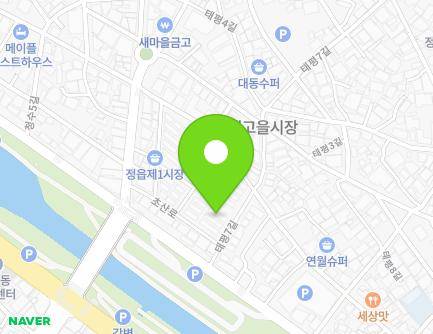 전북특별자치도 정읍시 태평7길 11 (시기동, 코아미용실) 지도