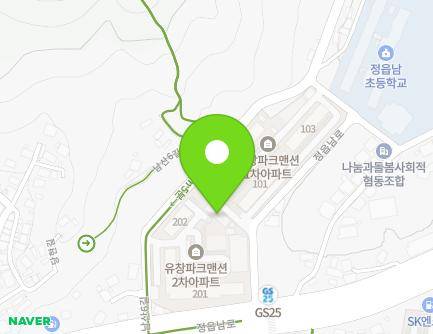 전북특별자치도 정읍시 남산6길 16 (시기동, 치킨나라) 지도
