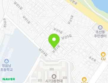 전북특별자치도 정읍시 남산2길 14-25 (시기동) 지도