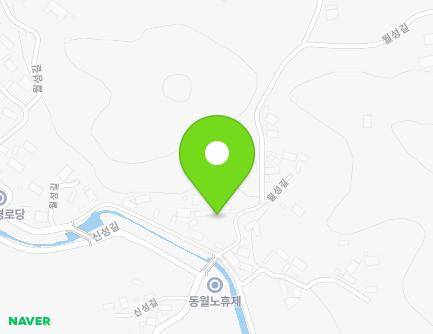 전북특별자치도 정읍시 월성길 61 (신월동) 지도
