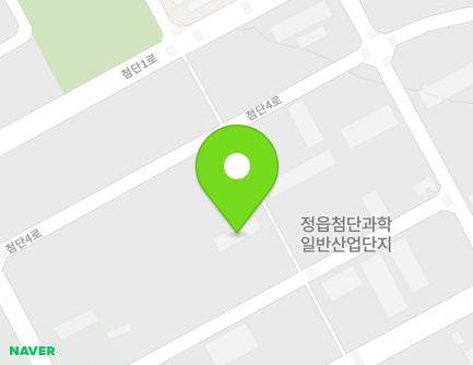 전북특별자치도 정읍시 첨단5로 21 (신정동, 피에스비바이오(주)) 지도