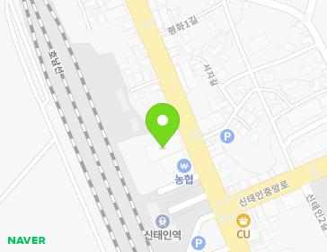 전북특별자치도 정읍시 신태인읍 정신로 1167 (농자재판매장) 지도